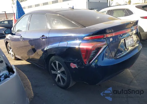 2017 Toyota Mirai из США, поврежденный, VIN JTDBVRBDXHA002200